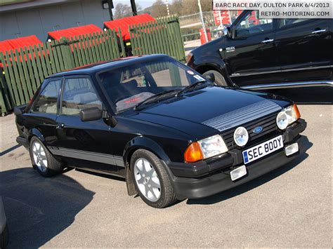 escort mk3|1983 MK3 Ford Escort Rs1600i Black Supreme Example For Sale